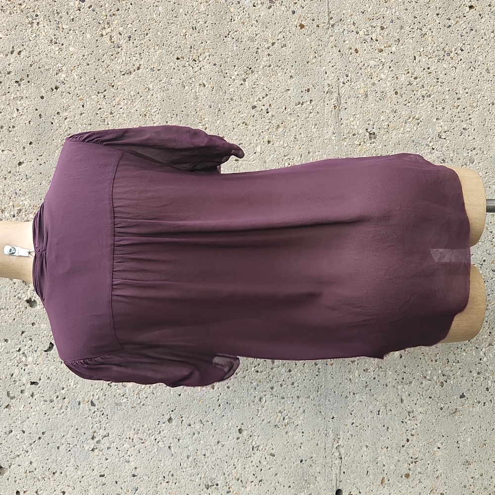 Babaton Silk Purple Blouse - Picture 11 of 13